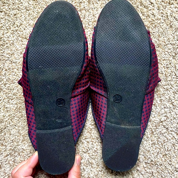 Target Navy Blue/Maroon Mules - Picture 6 of 6